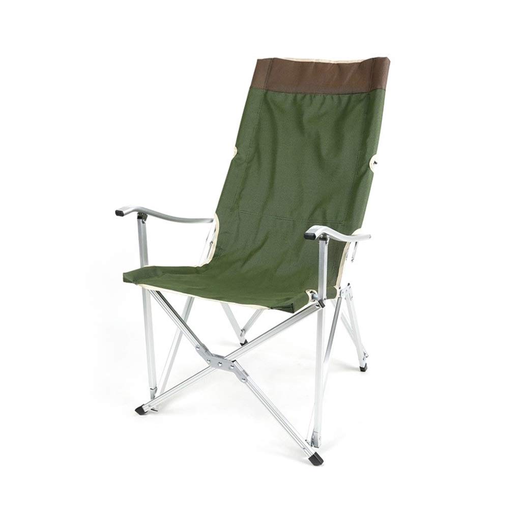 Portable Folding Camping Chair - Lightweight Aluminum Alloy Outdoor Stool for Fishing, Hiking & Picnics | Durable Foldable Decorative Stool CSQ for Backyard, Beach & Camping Trips