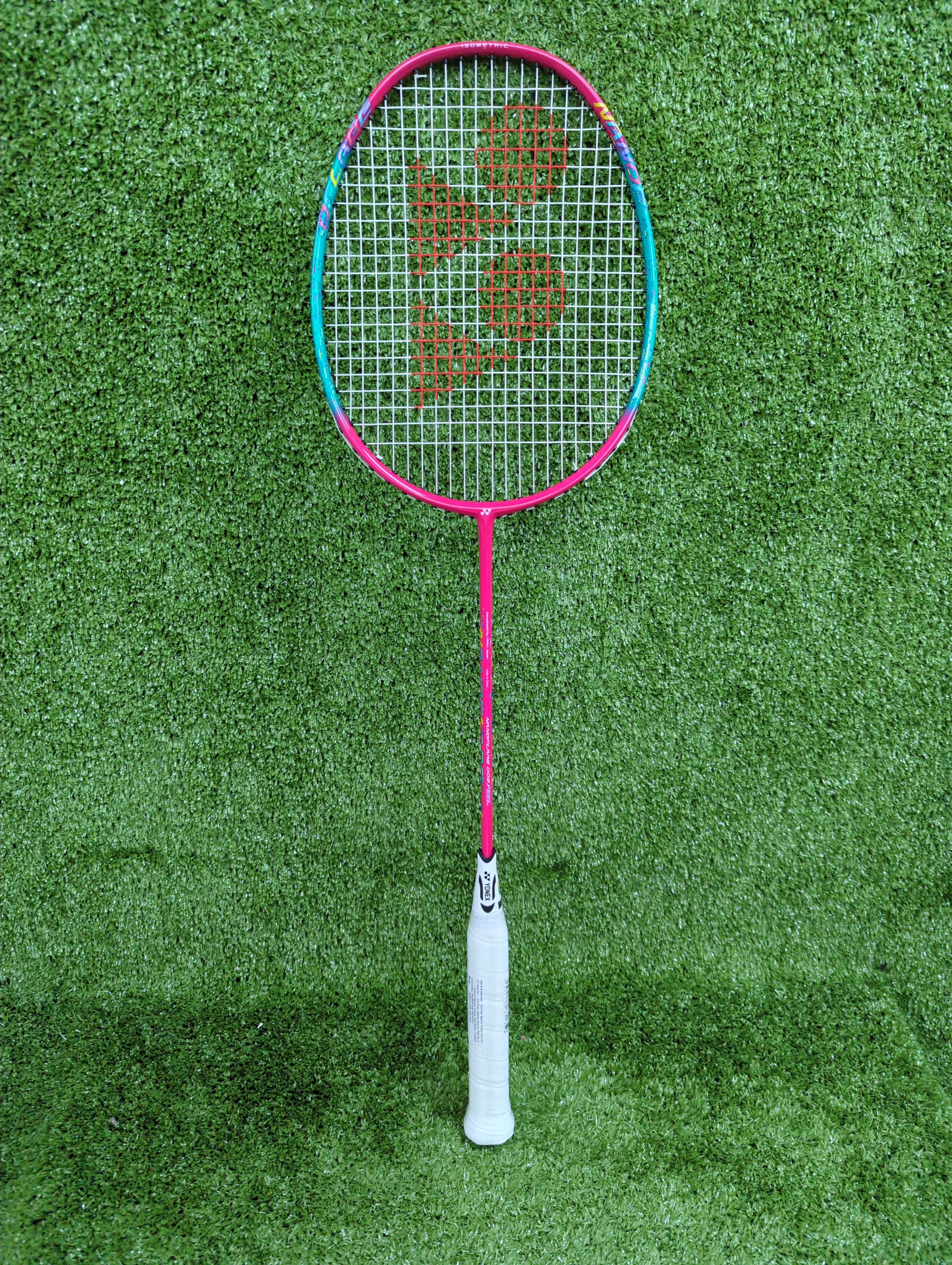 Yonex Nanoflare 002 Feel Magenta Badminton Racket - Prestrung Professional Badminton Racquet for Intermediate Players | Perfect for Tournaments & Training Sessions | Made in China