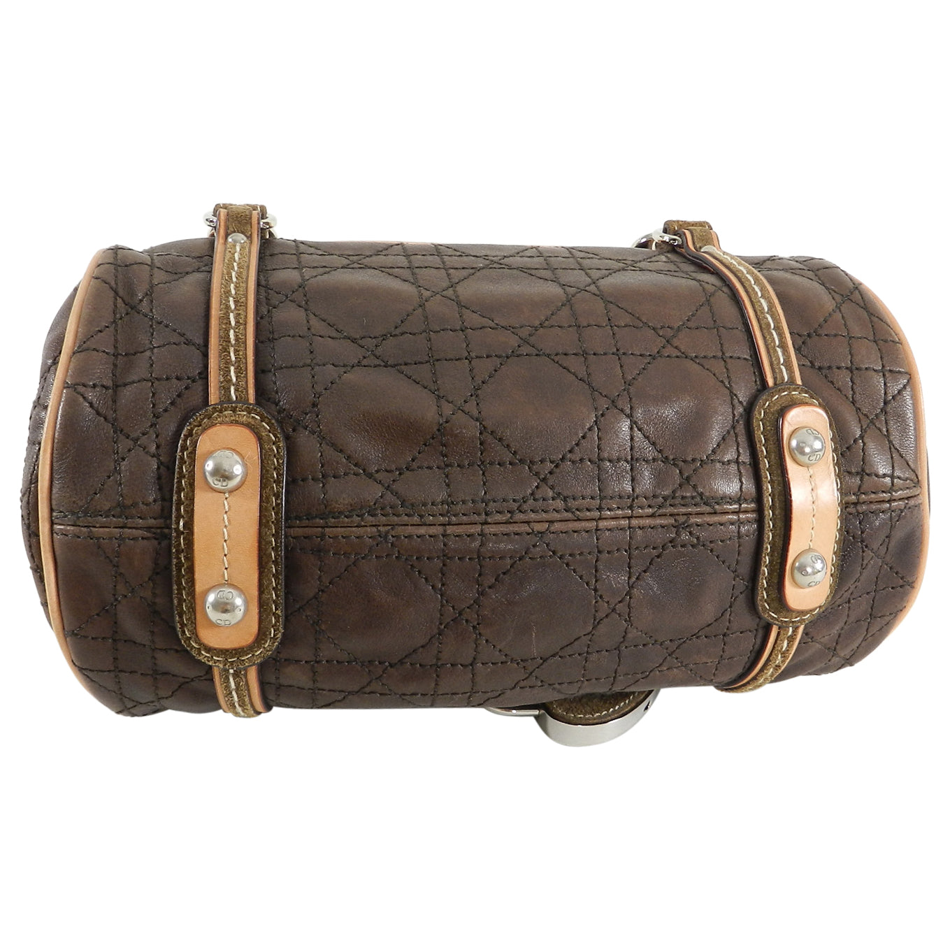 Christian Dior Romantique Small Leather Handbag in Brown - Luxury Crossbody Bag for Women, Perfect for Date Night & Evening Events