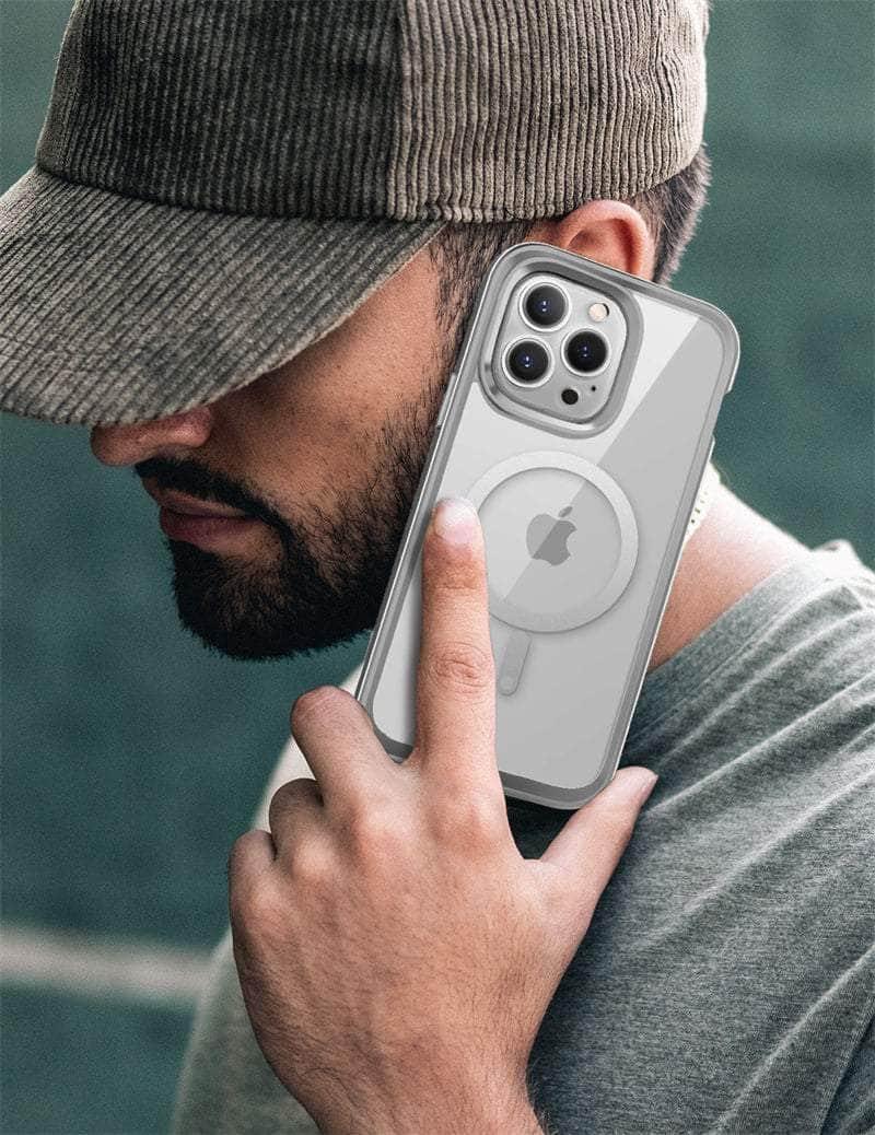 SUPCASE iPhone 14 Pro Max Case - Ultra Thin Clear Protective Cover with MagSafe Compatibility | Perfect for Everyday Use, Work & Travel