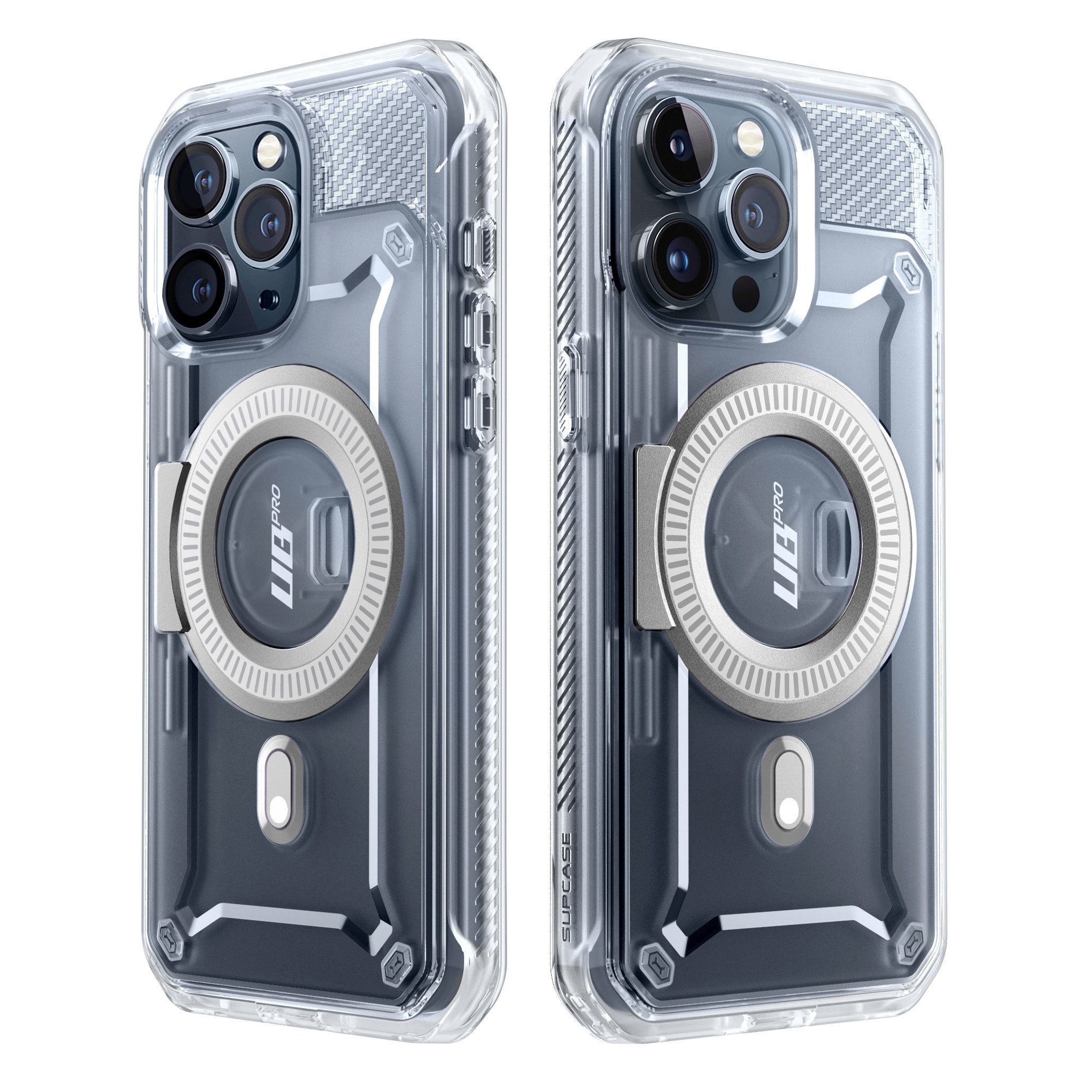 iPhone 15 Pro 6.1 Inch Unicorn Beetle PRO MAG Rugged MagSafe Case - Clear Protective Cover with Military-Grade Drop Protection | Perfect for Outdoor Adventures, Travel & Daily Use