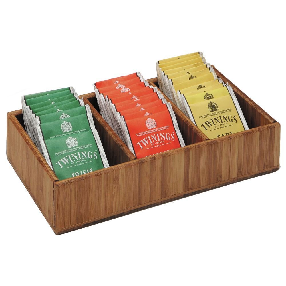 1246 Bamboo Packet Organizer - Premium Storage Solution for Office, Home & Travel - Perfect for Documents, Receipts & Small Essentials