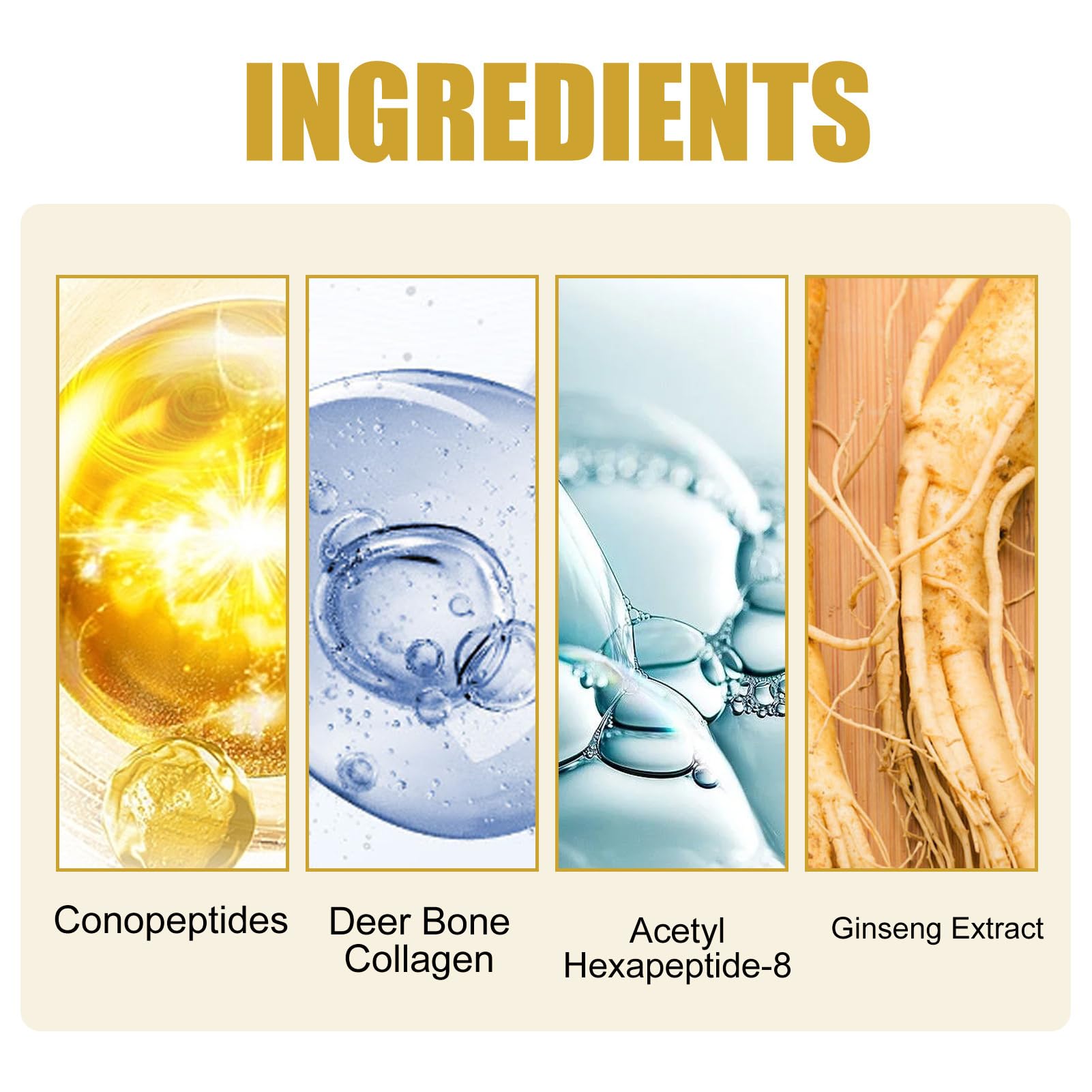 Korean Deer Bone Collagen Essence Kit - Anti-Wrinkle & Face Lift for Skincare