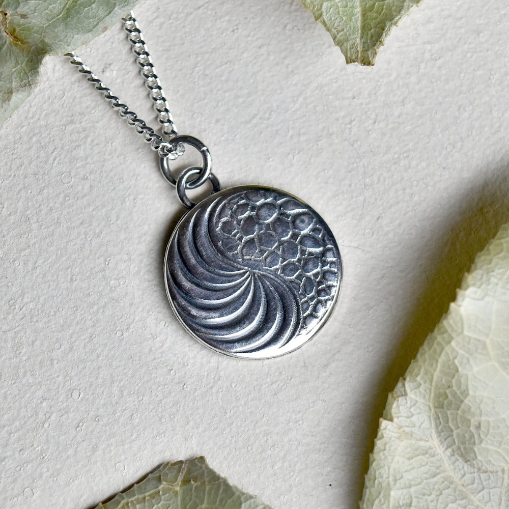 Yin Yang Sterling Silver Necklace for Women - Handcrafted Die Struck Pendant - Spiritual Jewelry for Meditation, Yoga & Everyday Wear