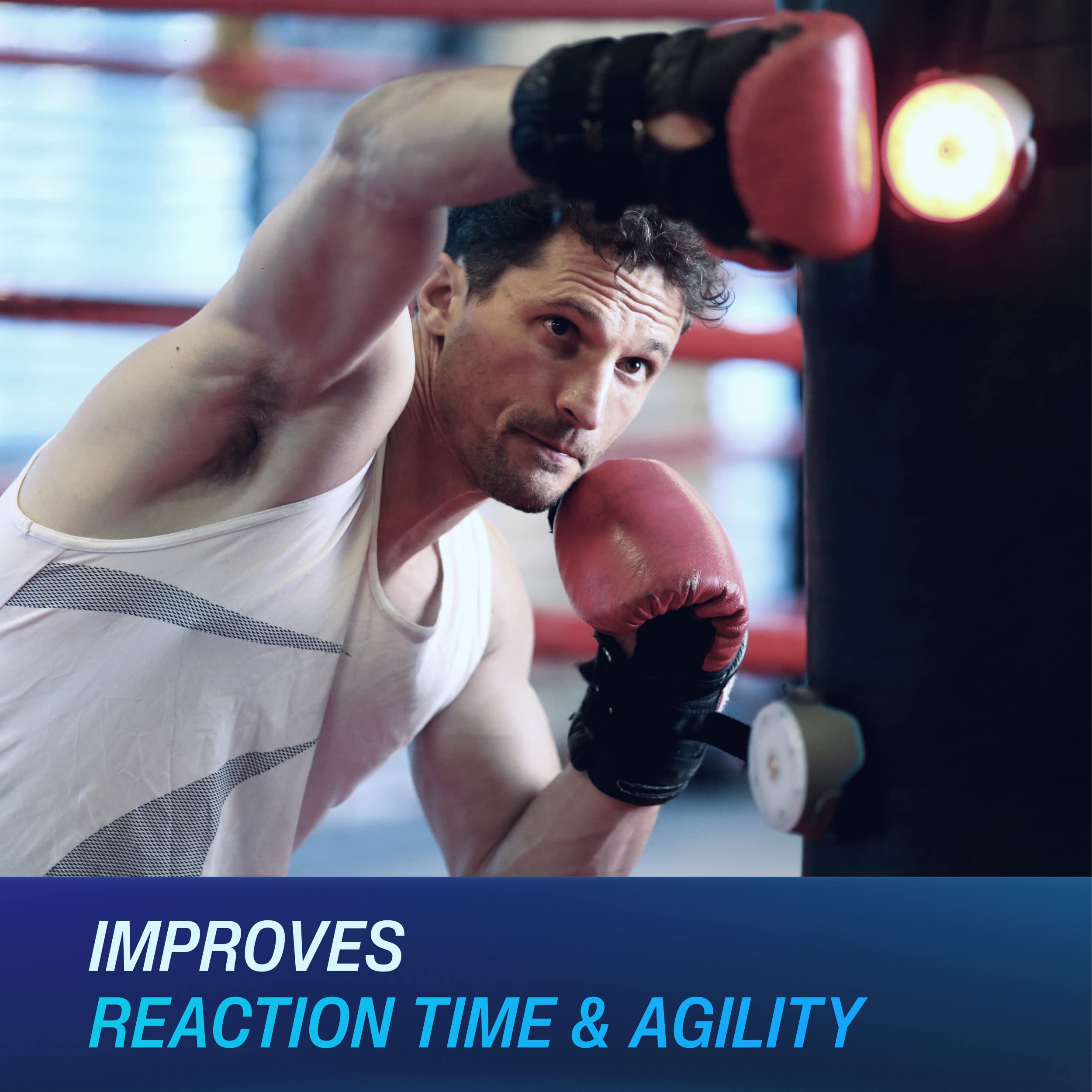 BlazePod LED Flash Reflex Training Pods for Boxing & Martial Arts - Improve Speed, Agility & Reaction Time | Boxing Gym & Dojo Equipment for Coaches & Athletes | Perfect for MMA, Kickboxing & Fitness Training