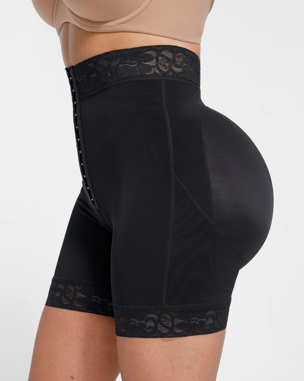 AirSlim® Front Hook Butt Lifting Shorts for Women - High Waist Tummy Control Shapewear - Perfect for Workout, Yoga & Everyday Wear
