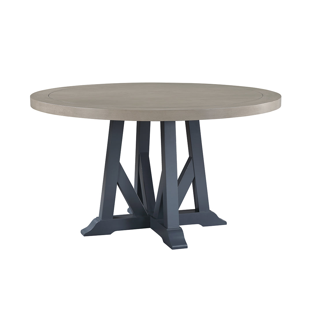 Lawton 5-Piece Round Dining Table Set - Modern Kitchen & Dining Room Furniture for Family Gatherings & Dinner Parties