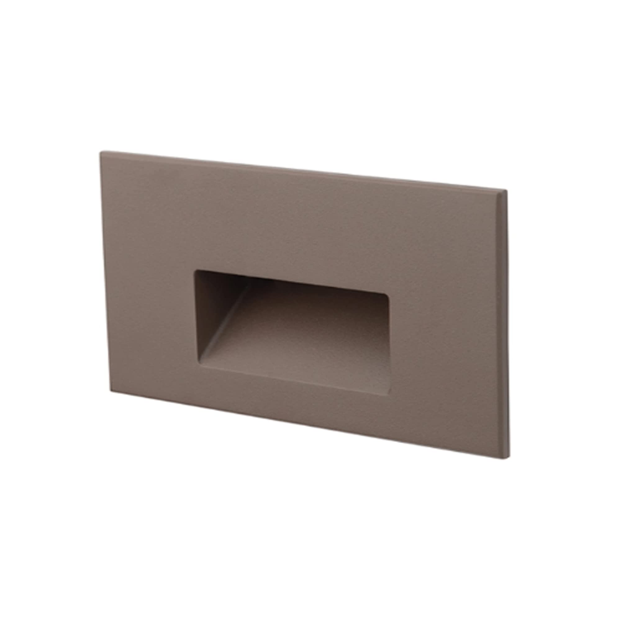 WAC Landscape Lighting - LEDme 120V LED Horizontal Step & Wall Light for Indoor/Outdoor Use - 2700K Warm White Bronze Finish - Perfect for Pathways, Staircases & Garden Accent Lighting