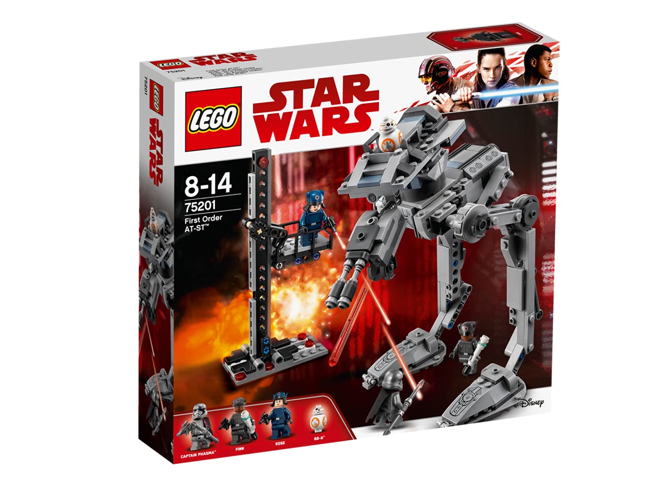 LEGO Star Wars First Order AT-ST Walker 75201 Building Kit (FR) - Collectible Construction Set for Kids & Adults - Perfect for Star Wars Fans, Gift Giving & Display Scenes