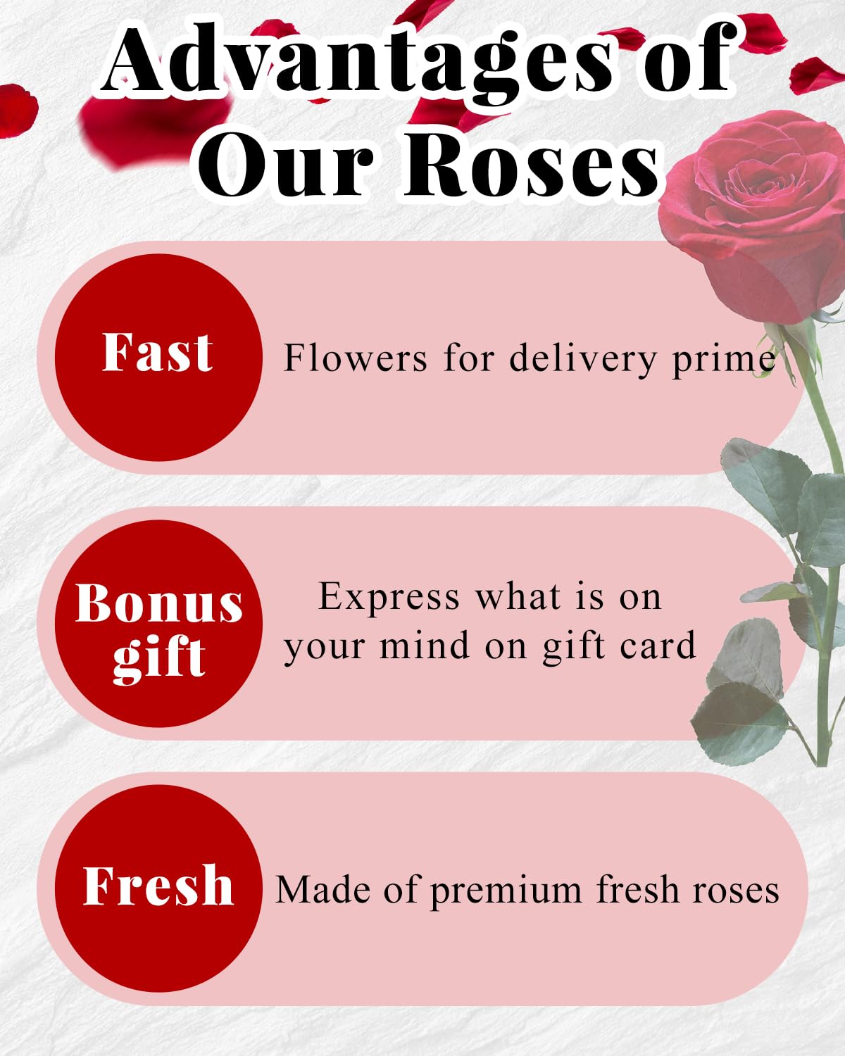 Changshunqi Forever Preserved Roses in a Box - 7 Long-Lasting Roses (2-3 Years) | Eternal Rose Gift for Women, Wife, Mom | Birthday, Anniversary, Mother's Day Flowers | Perfect for Home Decor, Wedding Centerpieces & Romantic Surprises
