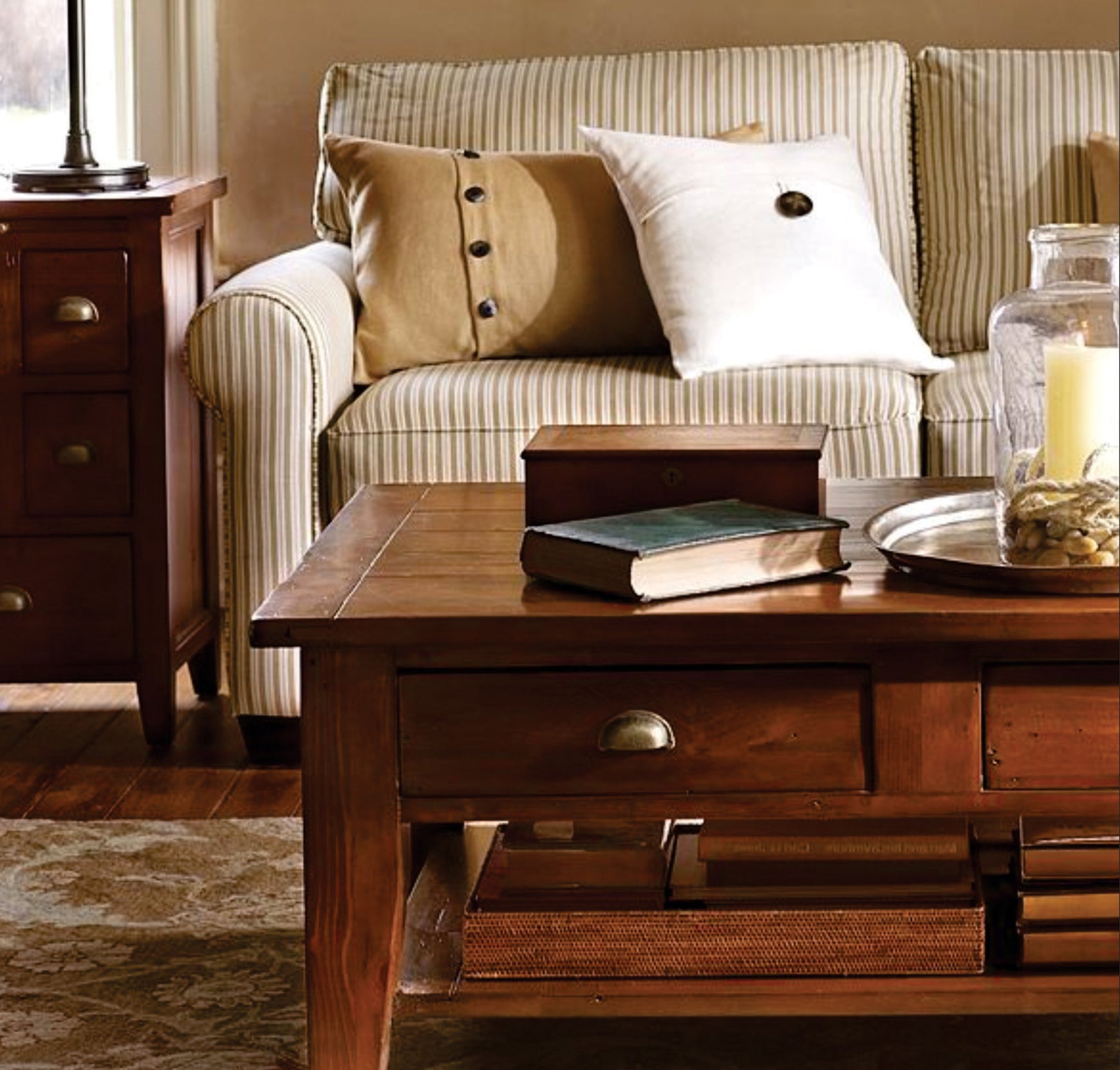 Norfolk Coffee Table - Large Modern Wooden Living Room Table for Home Decor | Perfect for Living Room, Lounge & Office Use