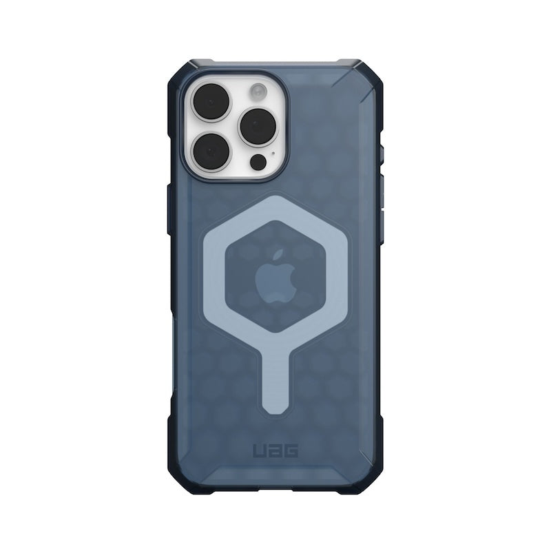 UAG Essential Armor Case for iPhone 16 Pro Max - Military Drop Tested, Scratch Resistant Protective Cover (Blue) - Perfect for Outdoor Adventures & Daily Protection