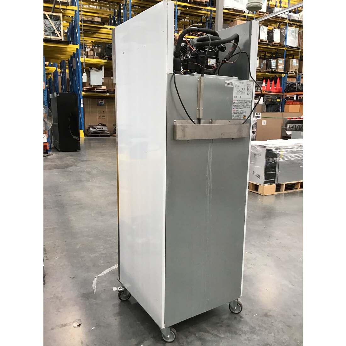 2NDs: Fed X S/S Single Door Upright Refrigerator XURC400SFV NSW1414 - Perfect for Small Kitchens, Offices, and Dorm Rooms
