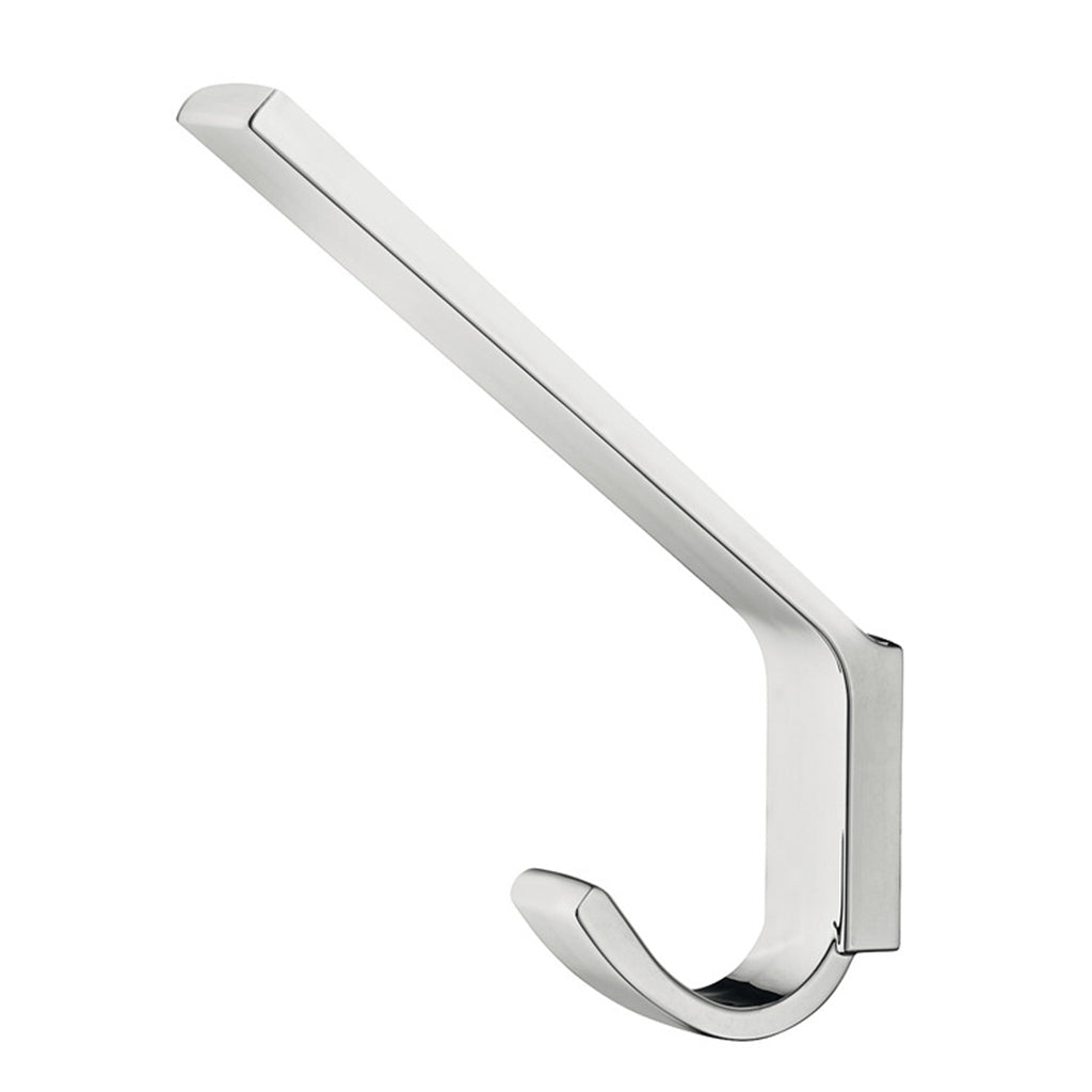 Large Coat Hook with 3 Finish Options - Heavy Duty Wall Mounted Hooks for Jackets, Hats & Bags - Perfect for Entryway, Mudroom & Closet Organization