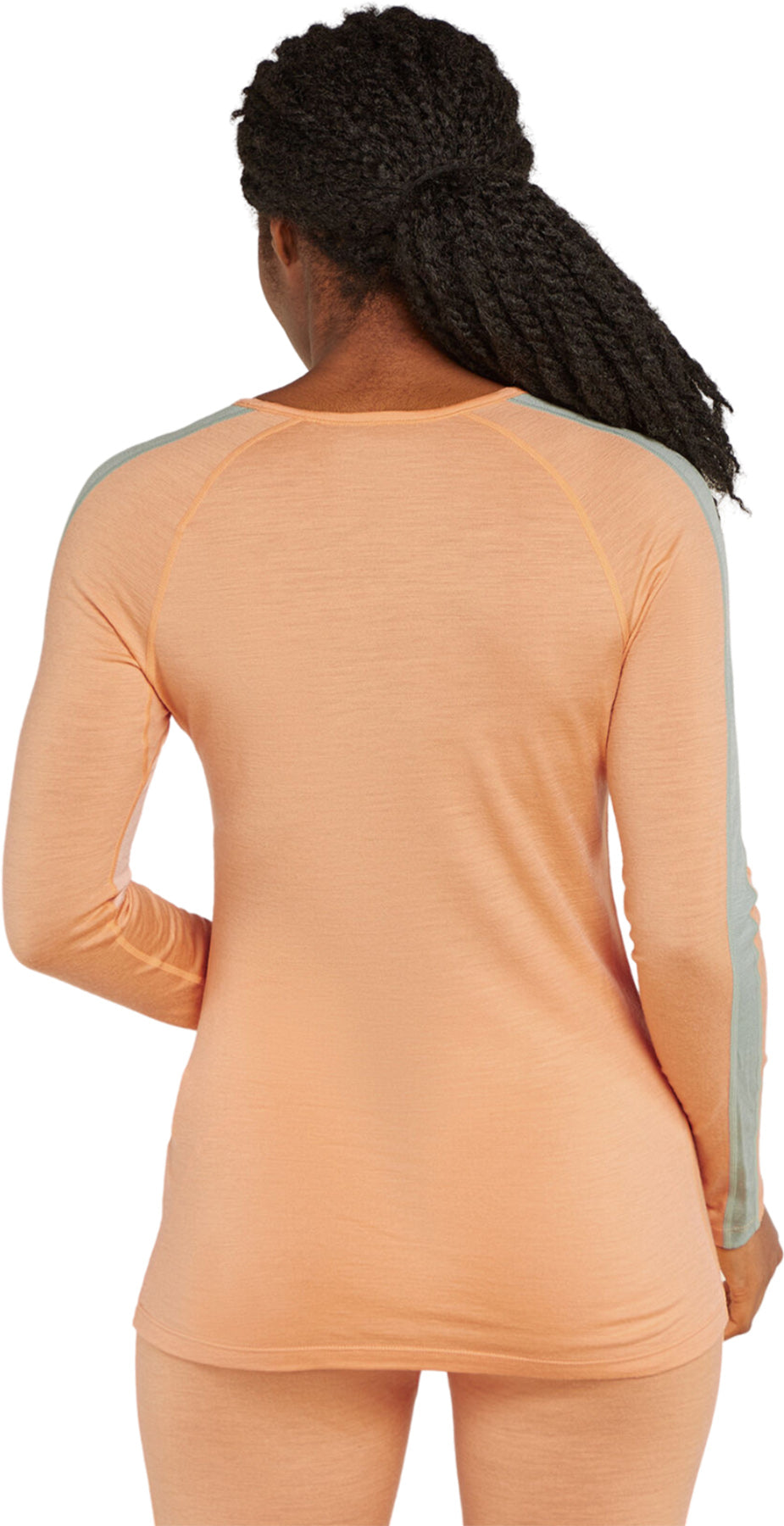200 Sonebula Merino Wool Long Sleeve Crew Neck Base Layer Top for Women - Warm Thermal Underwear for Hiking, Skiing & Winter Outdoor Activities
