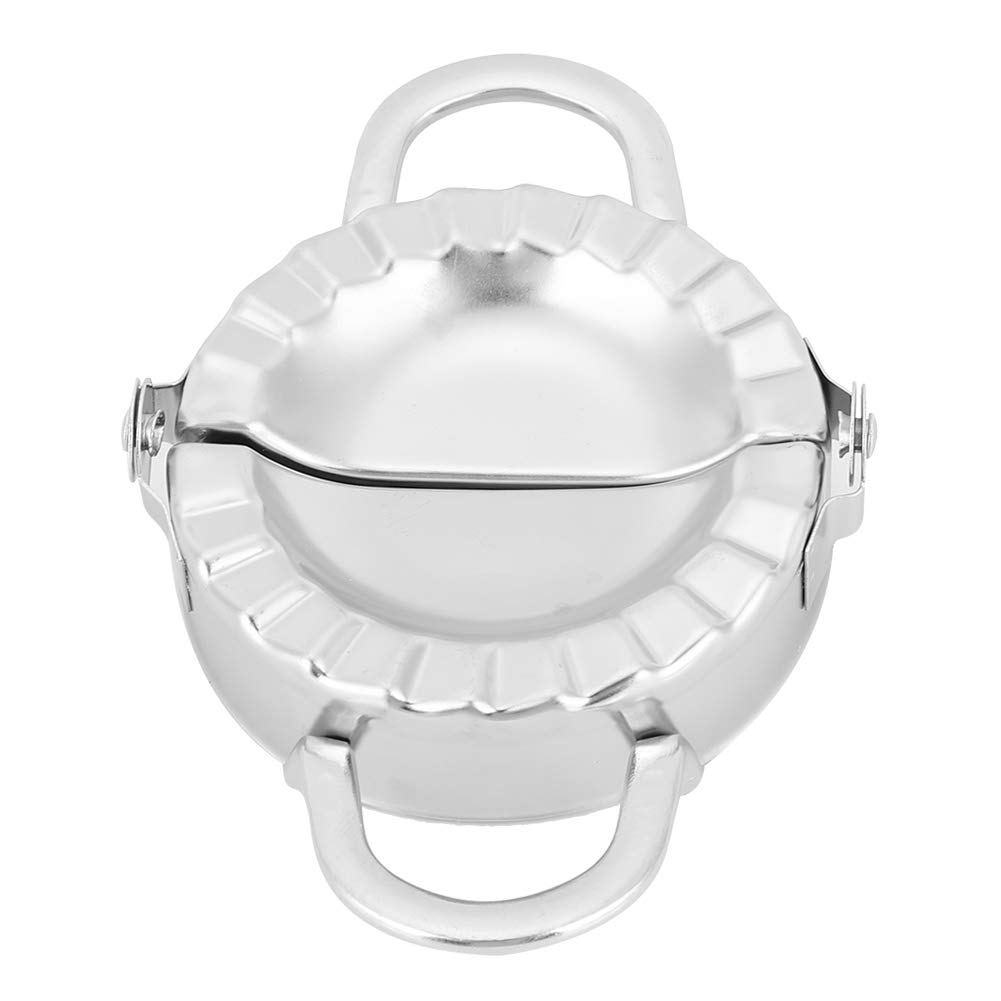 URRNDD Stainless Steel Dumpling Press - Easy to Clean & Use Kitchen Dumpling Maker, Cooking Pastry Mold for Homemade Dumplings | Perfect for Asian Cuisine, Family Cooking & Meal Prep