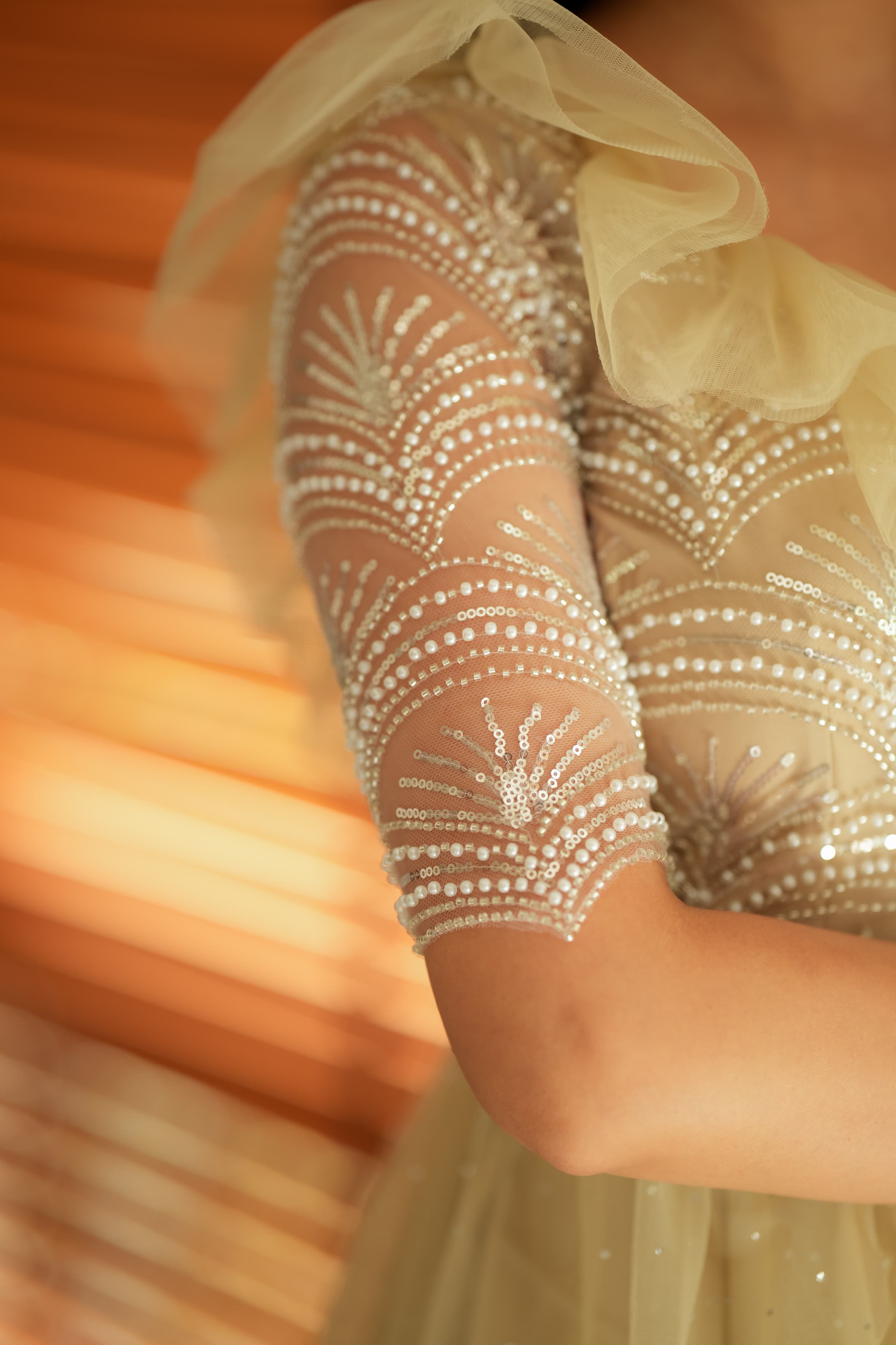 DD745 Sawadeeka Premium Pear Sequence Gown - Elegant Evening Dress for Prom, Wedding & Special Occasions