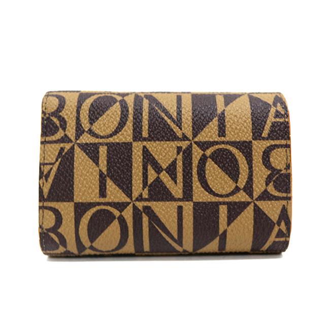Bonia Monogram Key Holder - Premium Leather Keychain Organizer for Men & Women - Perfect for Home, Office & Travel Accessories