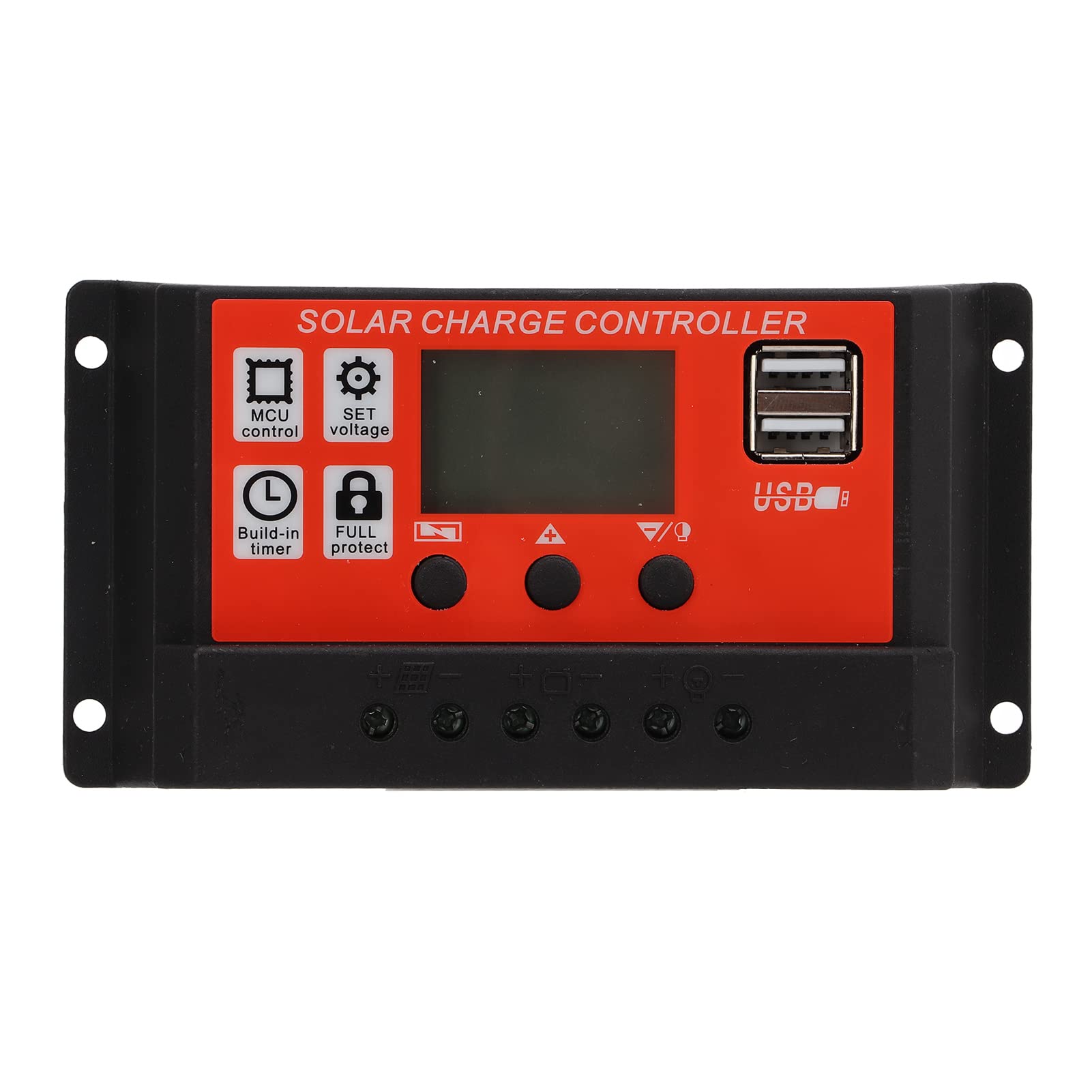 3 Stage PWM Solar Charge Controller for Home, Business & Industry - Efficient Solar Panel Controller for Off-Grid Power Systems & Renewable Energy Solutions