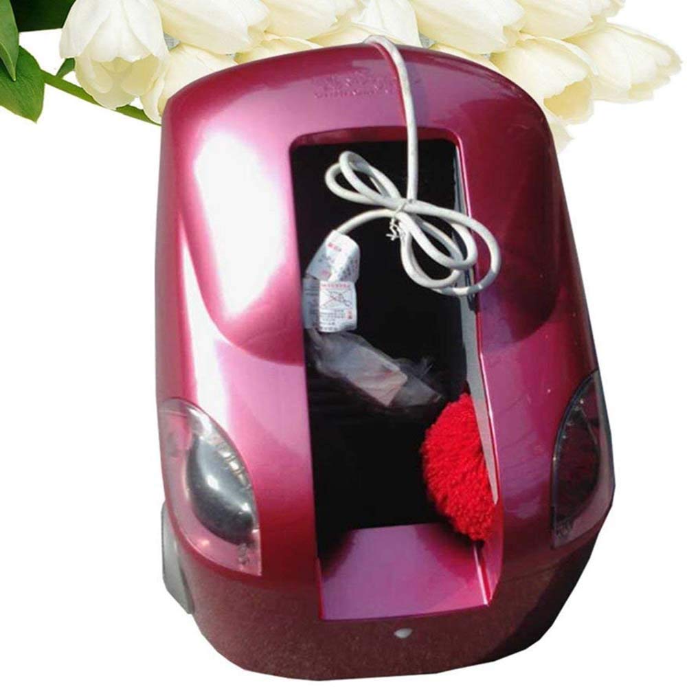 Automatic Electric Shoe Polisher & Cleaner - Dual Motor Vertical Shoe Shine Machine with Sensor for Household Use | Perfect for Leather, Suede & Dress Shoes - Quick & Effortless Shoe Care at Home or Office