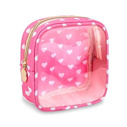 Pink Heart-Clear