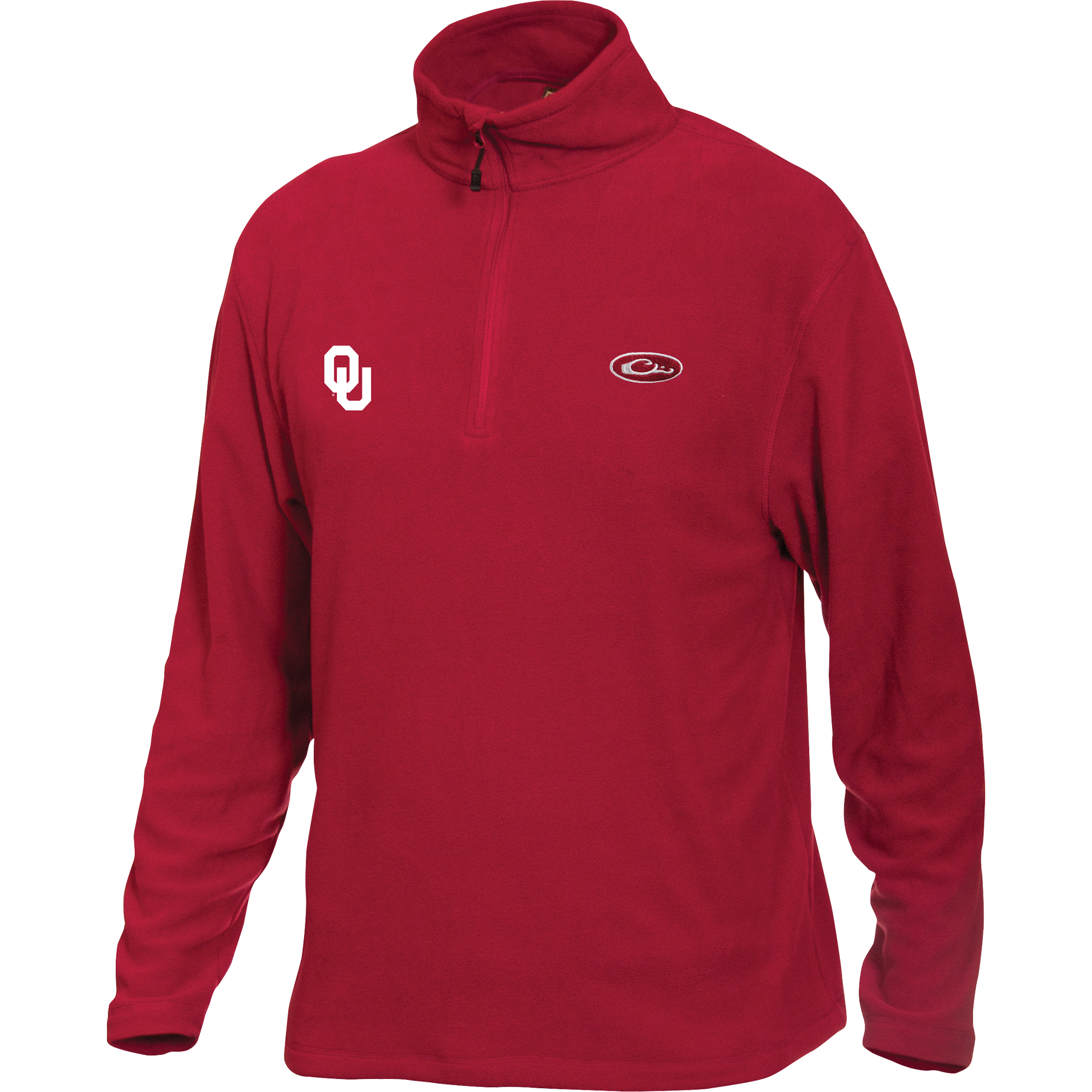 Oklahoma Camp Fleece 1/4 Zip Pullover for Men & Women - Soft & Warm Quarter Zip Sweatshirt for Outdoor Camping, Hiking & Casual Wear