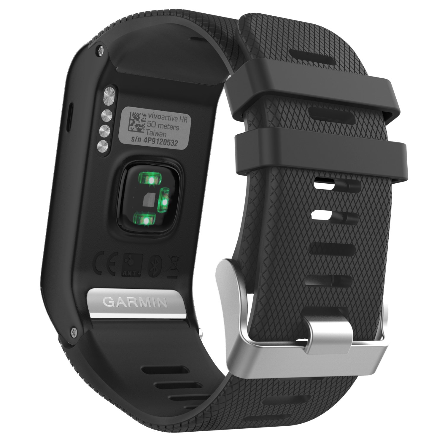 Moko Soft Silicone Watch Band for Garmin Vivoactive HR - Perfect for Sports & Fitness Tracking