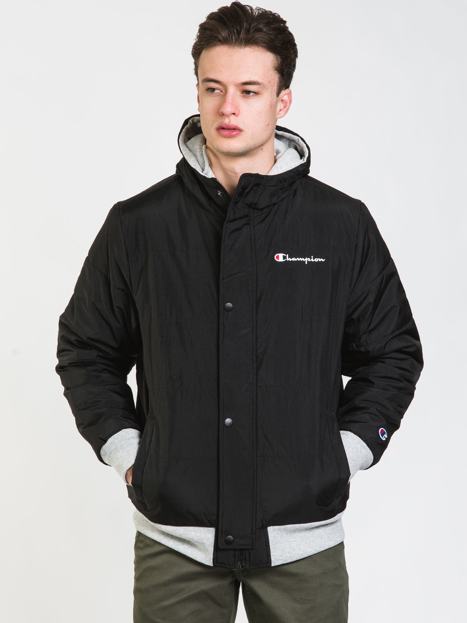 Champion Rev Powerblend Puffer Jacket - Lightweight, Warm & Stylish - Perfect for Outdoor Activities, Winter Sports & Casual Wear
