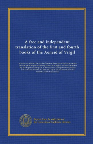 Virgil's Aeneid Books 1 & 4 - Bilingual English Translation | Classic Roman Epic Poetry for Students & Literature Lovers | Perfect for Classroom Study & Book Club Discussions