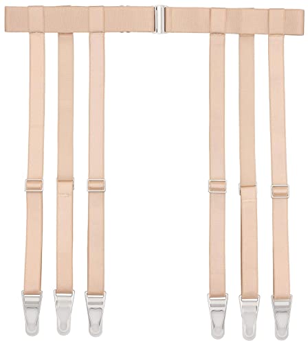 Nude 6-strap With Garter Clips