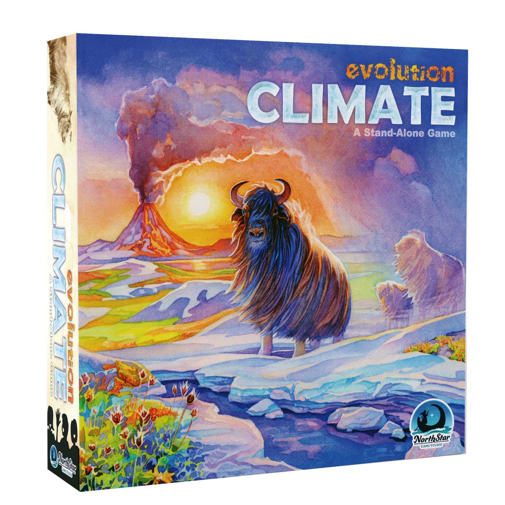 Evolution: Climate Board Game - Strategic Eco-Themed Tabletop Game for Adults & Families | Perfect for Game Nights & Environmental Education