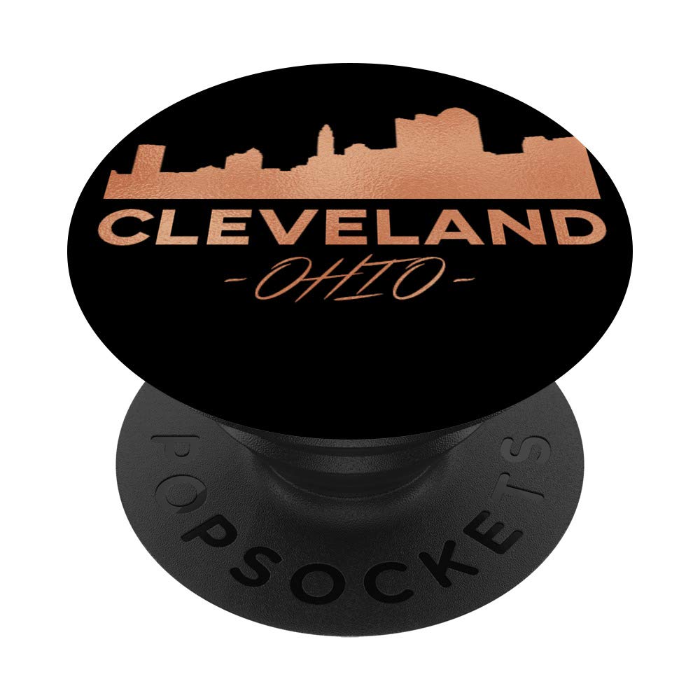 Cleveland Ohio State Pride Gift - Rose Pink Downtown Skyline T-Shirt | Unique Ohio Souvenir & Travel Memento | Perfect for Graduation, Birthday & City Pride Events