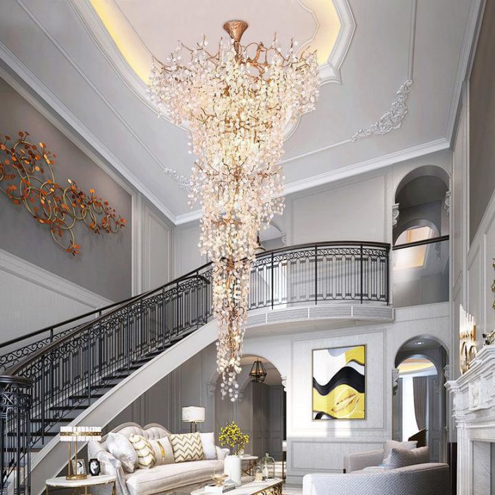 Donna Two-Tier Large Branch Chandelier - Modern Rustic Ceiling Light Fixture for Dining Room, Living Room & Bedroom Decor