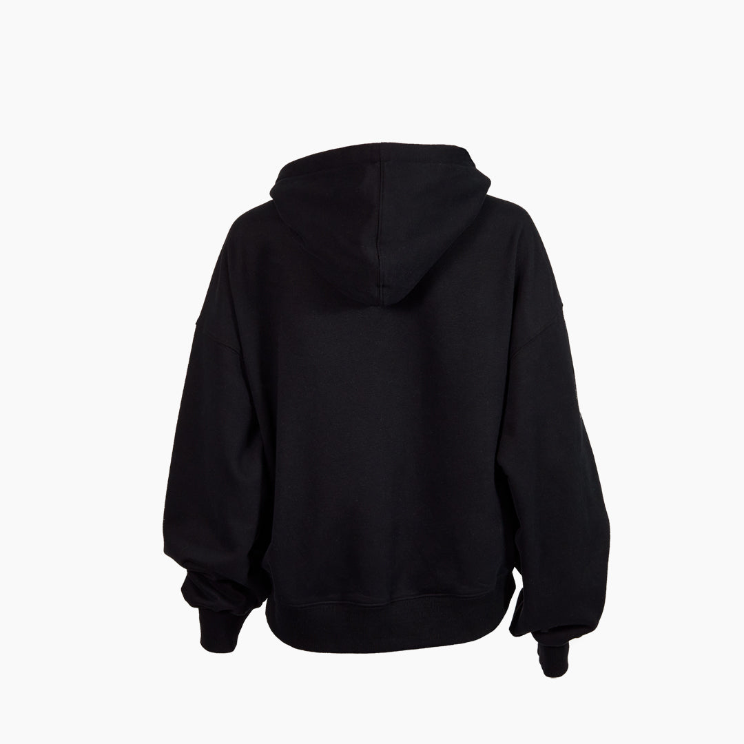 IGA Oversized Cropped Hoodie for Women - Trendy Streetwear Pullover Sweatshirt | Perfect for Casual Outfits, Loungewear & Gym