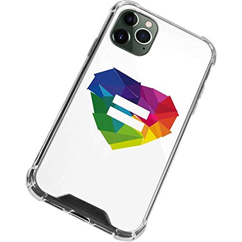 Skinit Clear Phone Case for iPhone 12 Pro - Love is Equal Design | Protective Slim Cover with Scratch-Resistant Back | Perfect for Everyday Use, Travel & Showcasing Your Style
