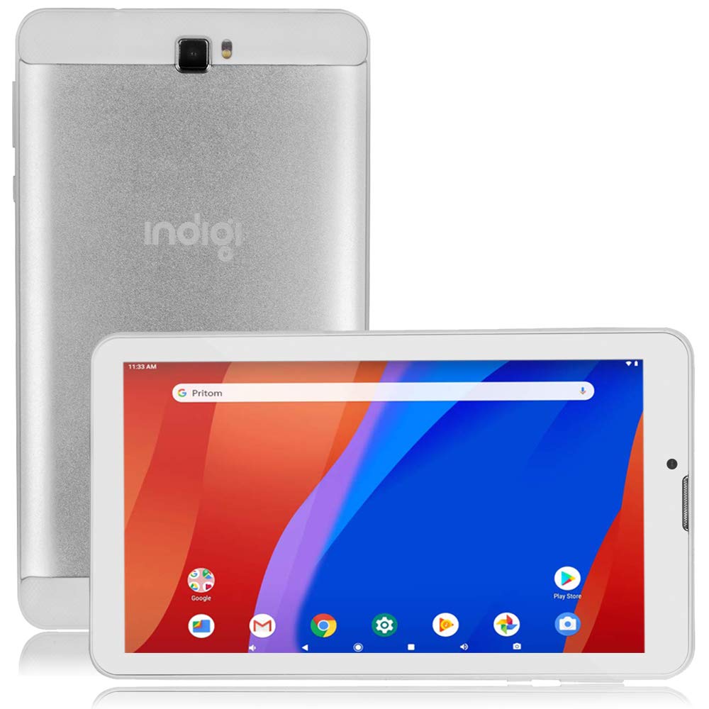 Indigi® White 7.0-inch Phablet Tablet PC - 4G LTE Smartphone with WiFi, GSM Unlocked for AT&T & T-Mobile - Perfect for Business, Travel & Entertainment