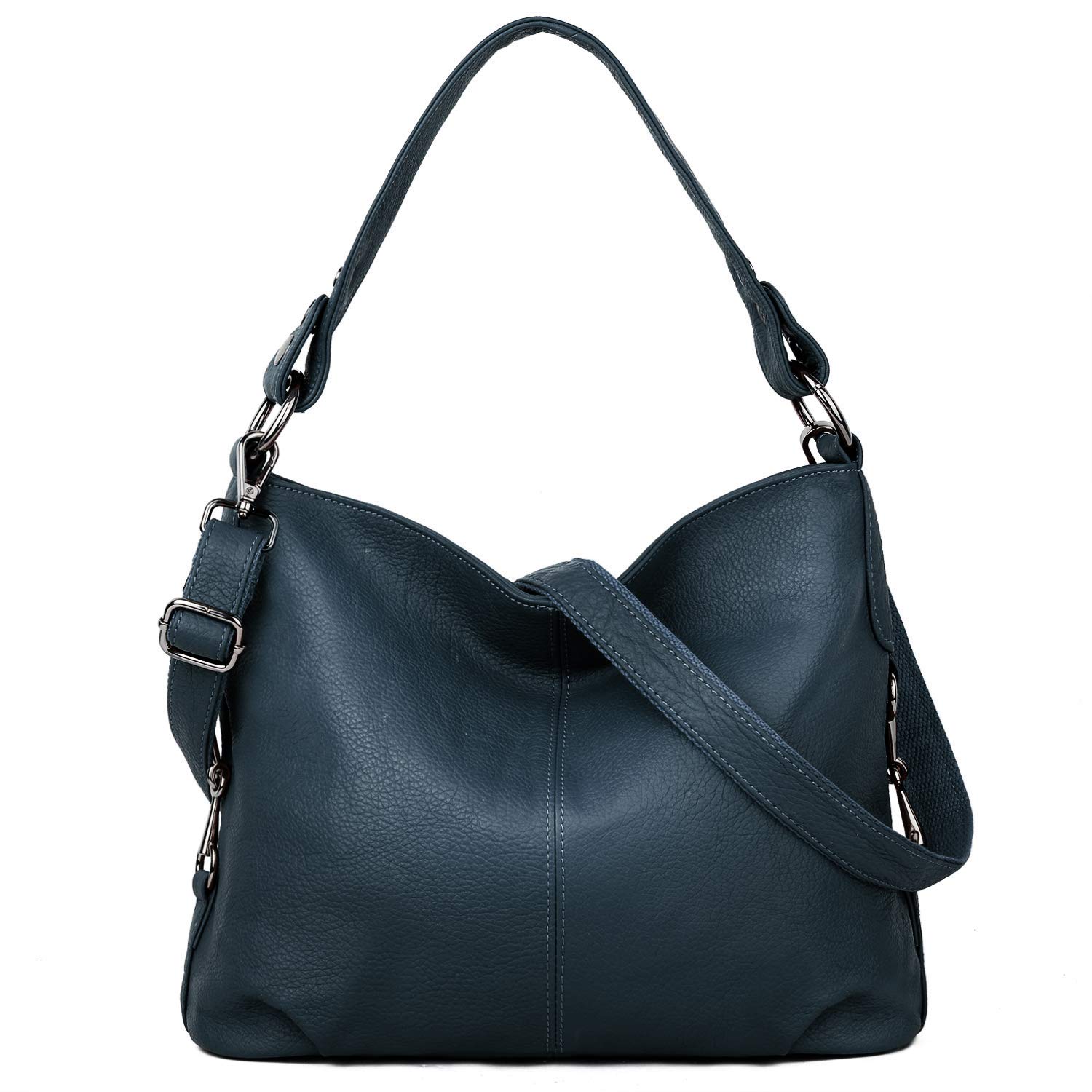 YALUXE Genuine Leather Shoulder Bag for Women - Stylish Crossbody Purse for Work & Travel