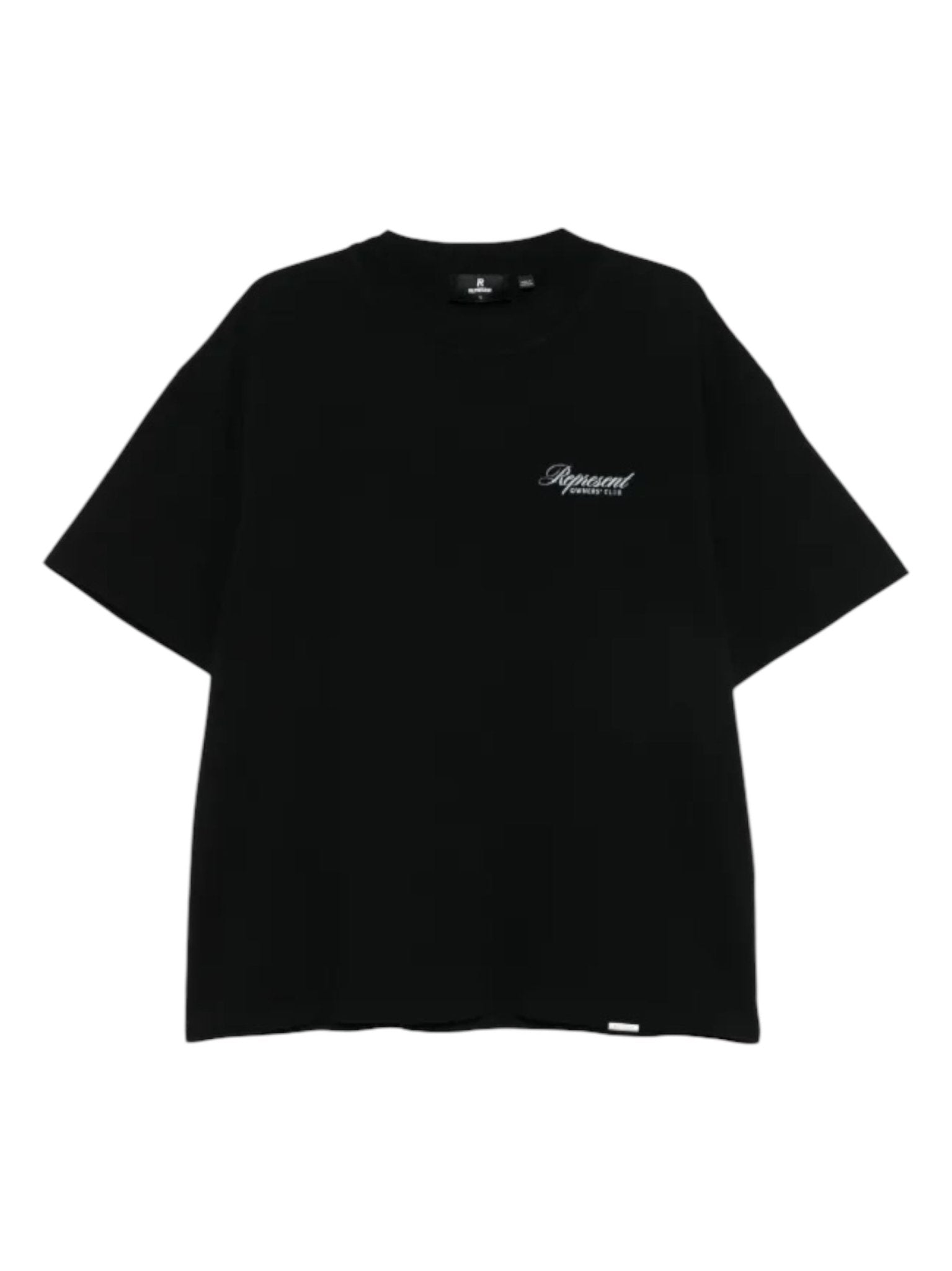 Represent OCM41201 Club Script Black T-Shirt - Casual Streetwear for Men & Women | Perfect for Everyday Wear, Outings & Fashion Statements