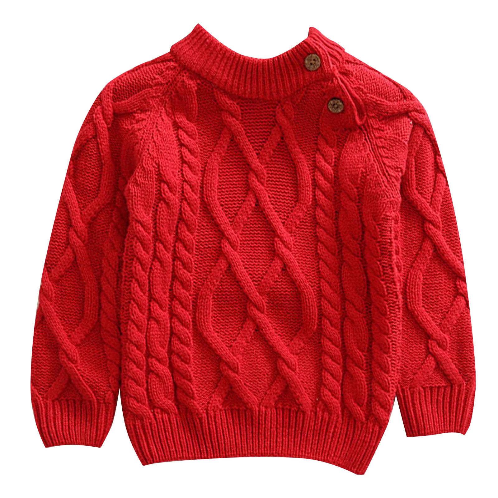 Halloween Pumpkin Baby Sweater - Warm Knitted Pullover Crewneck for Boys & Girls | Fall & Winter Cozy Outfit | Perfect for Halloween, Thanksgiving & Christmas Outfits
