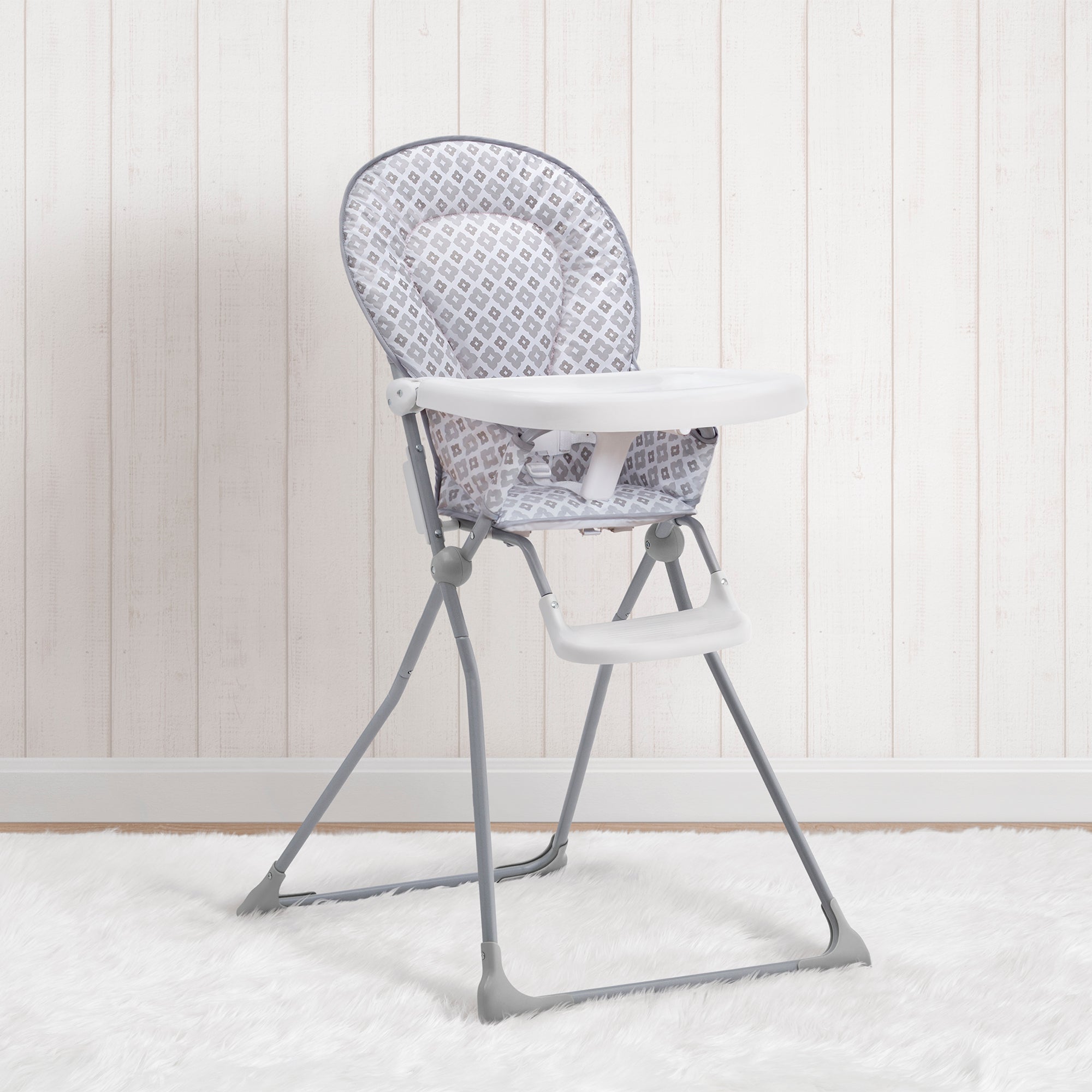 EZ Fold High Chair - Portable Baby Feeding Chair with Adjustable Height & Easy Storage - Perfect for Home, Travel & Restaurants
