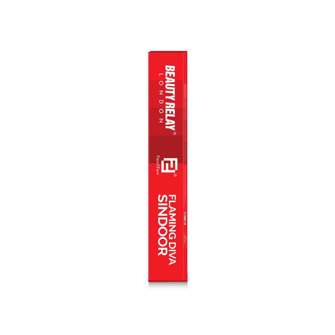 BEAUTYRELAY LONDON 100% Natural Long Lasting Smudge Proof Waterproof Sindoor - Red & Maroon Shade Face 2 Face Flaming Diva, 5g | Perfect for Weddings, Festivals & Traditional Makeup Looks