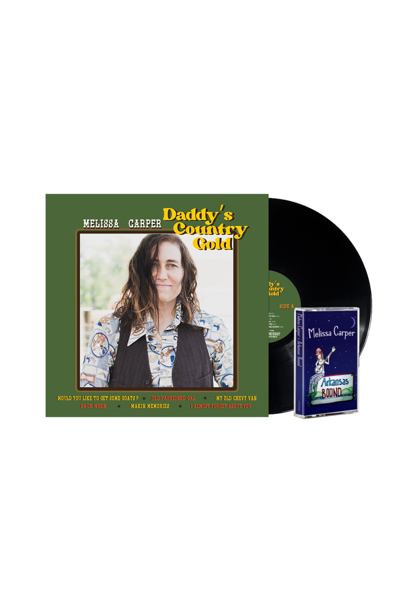 Melissa Carper - Daddy's Country Gold Vinyl LP Record | Classic Country Music Album | Perfect for Home Listening, Gifts & Music Collectors