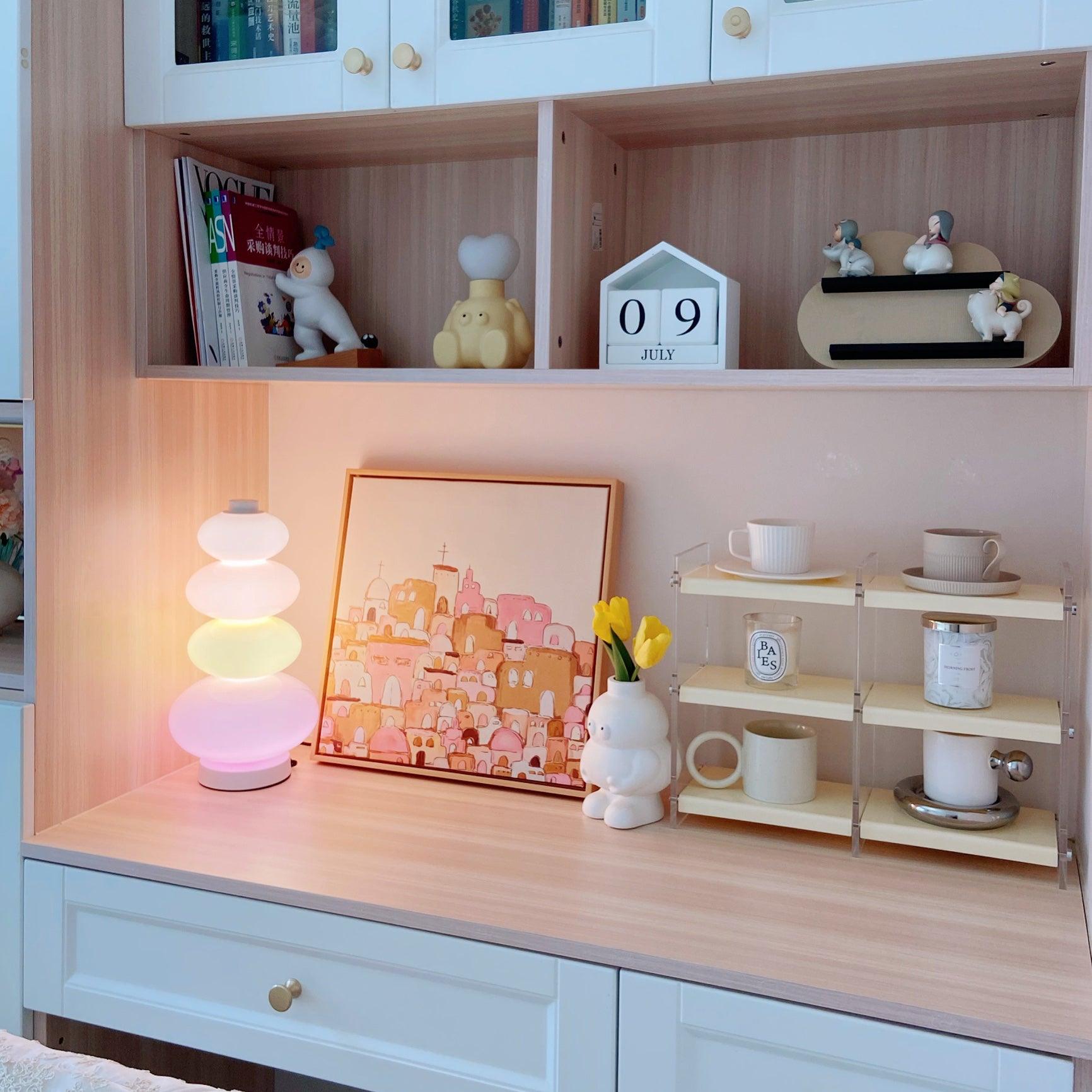 Sweet Candy Table Lamp - LED Night Light for Kids Room, Bedside, Nursery - Perfect for Bedtime Reading & Cozy Ambiance
