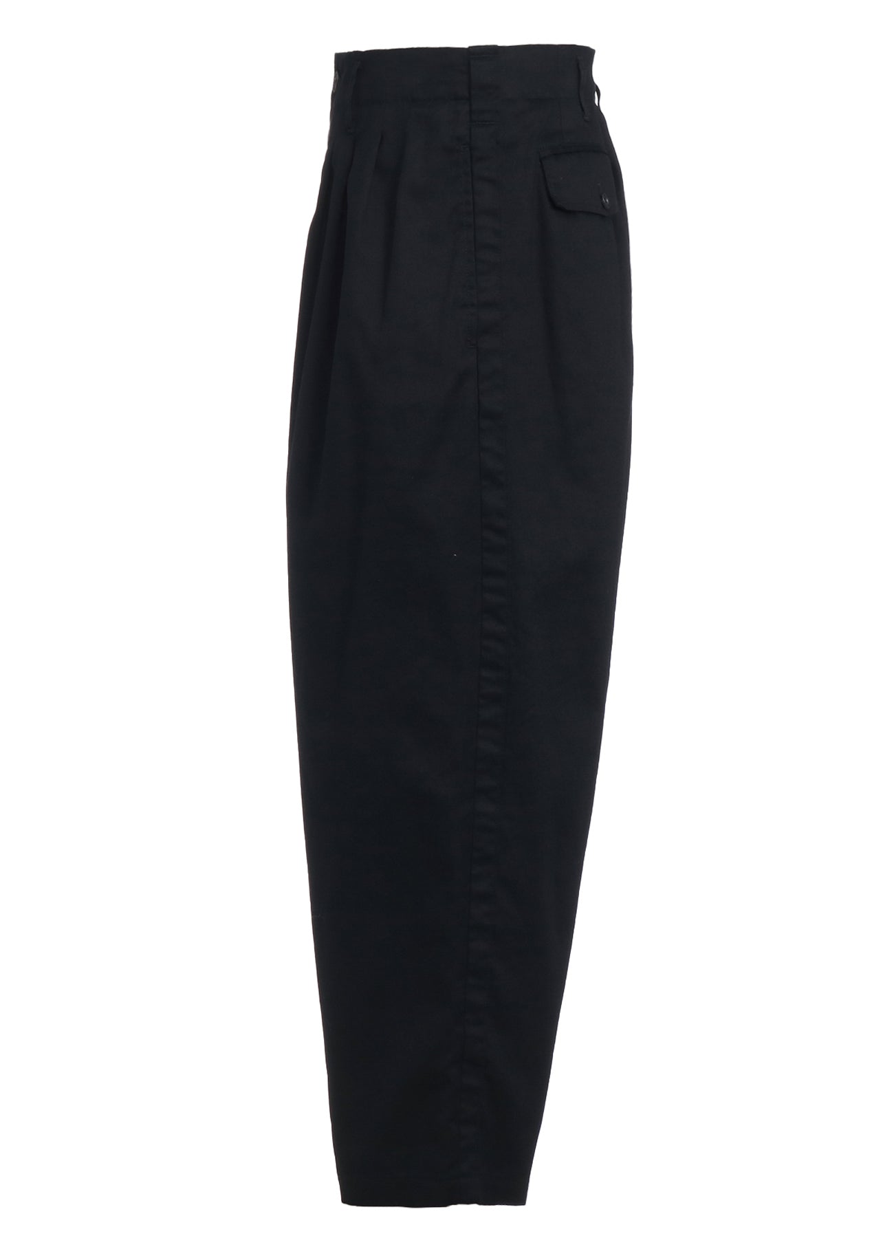 Stylish Cotton Twill 3-Tuck Wide Leg Trousers with Side Stripes - Perfect for Casual Wear, Office Outfits & Everyday Comfort