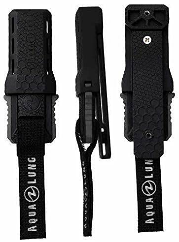 Aqua Lung Micro Squeeze Knife - Black Dive Knife for Scuba Diving, Snorkeling & Water Sports | Compact & Lightweight Safety Tool for Underwater Adventures