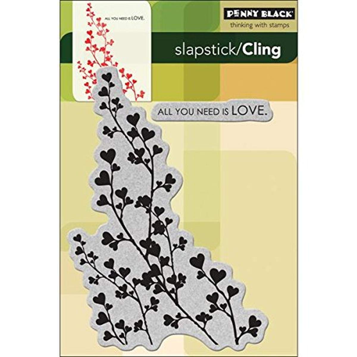 Penny Black 40-092 Cling Rubber Stamp - Essential Crafting Tool for Scrapbooking, Card Making, and DIY Projects