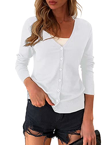 01-m-v Neck-white