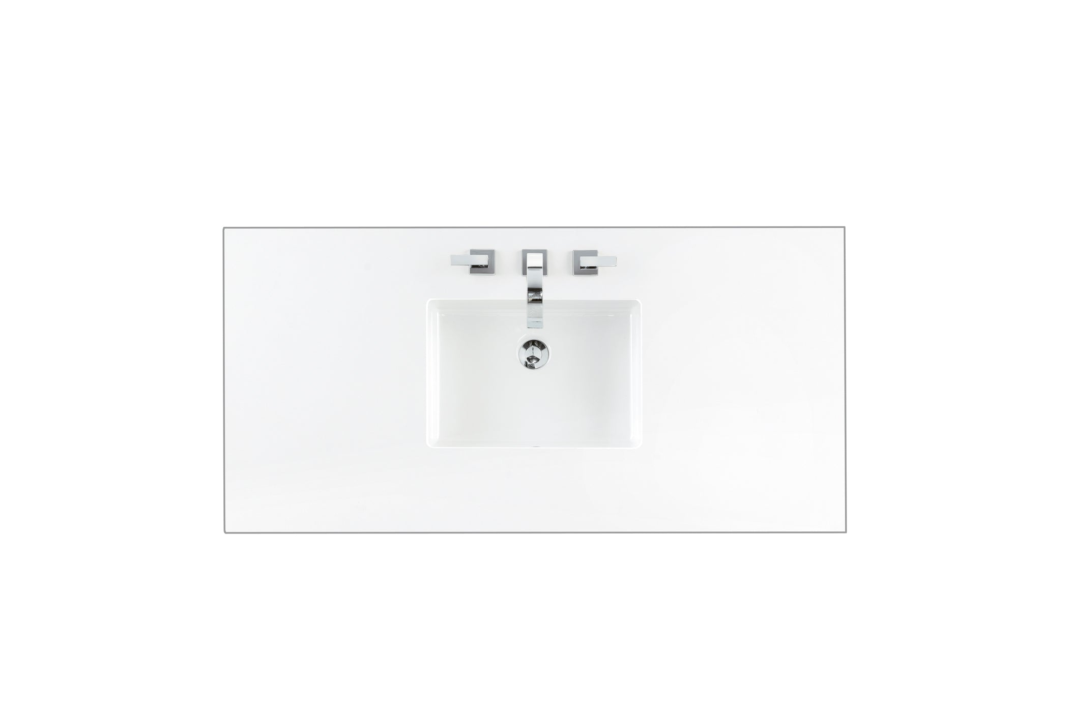 48-Piece White Zeus Quartz Countertop with 3CM Thickness and Integrated Sink - Perfect for Kitchen Remodeling, Bathroom Vanities & Modern Home Decor