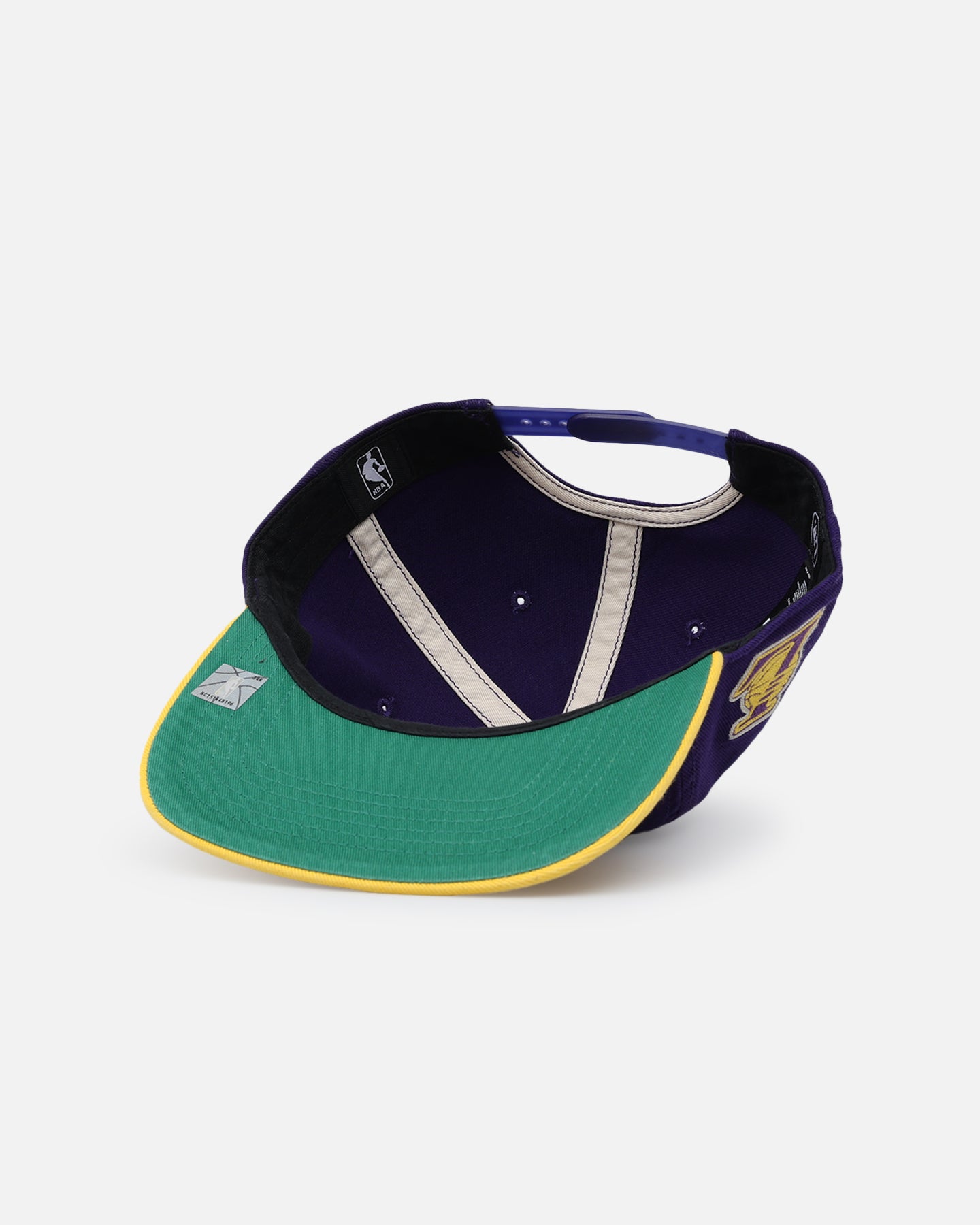 Los Angeles Lakers 'Legacy 47 Captain RL' Snapback Hat - Purple Adjustable Baseball Cap for Men & Women - Perfect for NBA Games, Sports Events & Streetwear Fashion