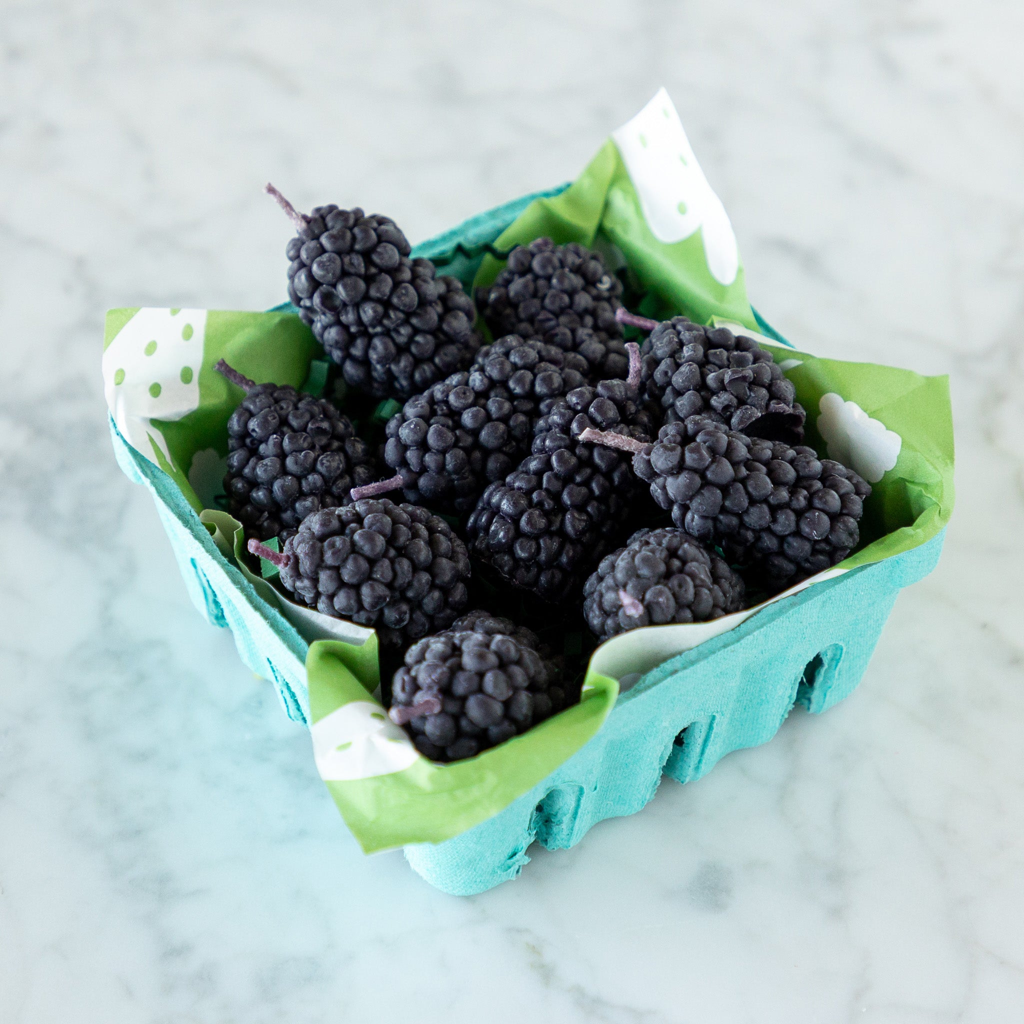 Organic Blackberry Scented Beeswax Birthday Candles - Handmade, Non-Toxic, Long-Lasting for Cake Decorating & Party Celebrations
